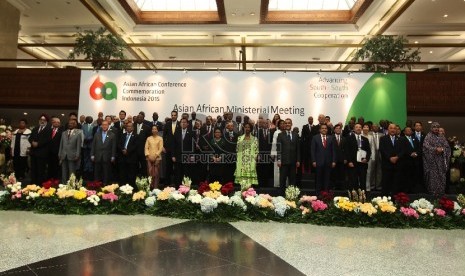 The Asian-African Ministerial Meeting (AAMM)  (Republika/Raisan Al Farisi)