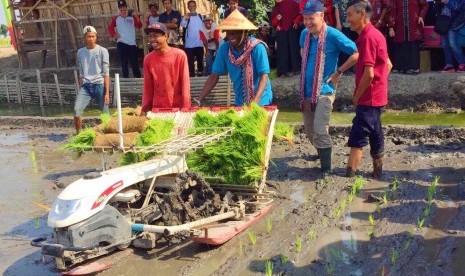 Delegasi FAO melakukan kunjungan ke sejumlah wilayah untuk mempelajari sistem pertanian Indonesia