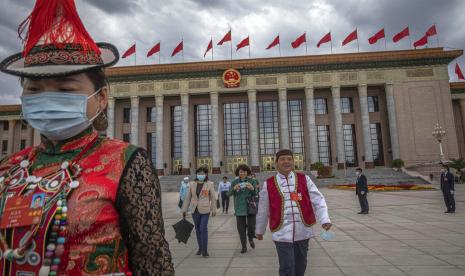  Delegasi sidang parlemen China atau National People