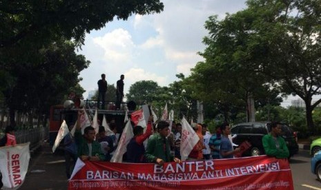 Demo Barisan Mahasiswa Anti Intervensi