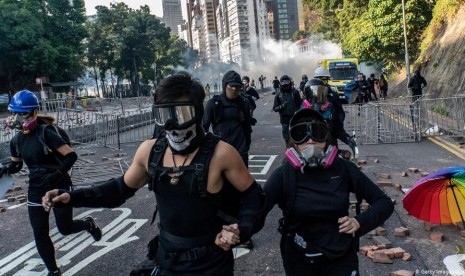 Demo Mahasiswa Hong Kong.