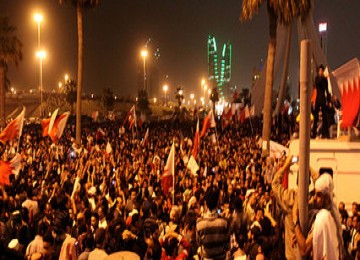 Demo massa di Bahrain