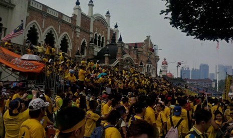 Demonstran Bersih 4 di Tanah Merdeka, Malaysia