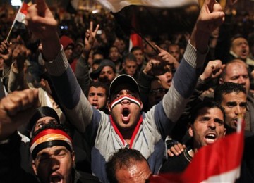 Demonstrasi di Lapangan Tahrir, Kamis malam