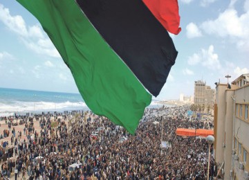 Demonstrasi di Libya