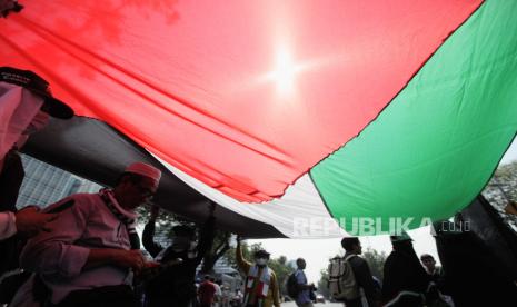 Demontrasi dukung Palestina di Jakarta