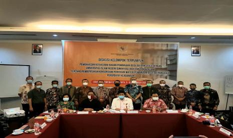 Deputi Bidang Hubungan Antar Lembaga, Sosialisasi, Komunikasi, dan Jaringan Badan Pembinaan Ideologi Pancasila (BPIP) bekerjasama dengan Tokoh-tokoh Lintas Agama menggelar Diskusi Kelompok Terpumpun Penyusunan Buku Materi Pembinaan Ideologi Pancasila Perspektif Lintas Agama, Jumat (6/11).