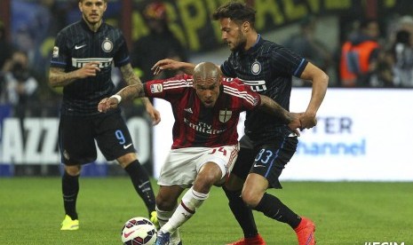 Derby Milan yang mempertemukan Inter kontra Milan.