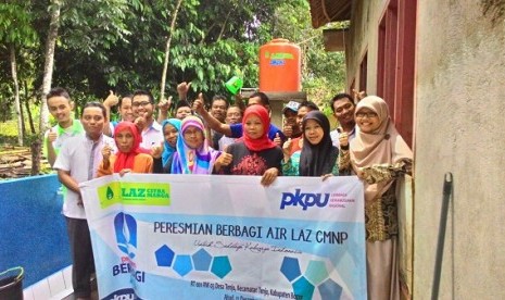 Desa di Bogor ini Akhinya Memiliki Sarana Air Bersih