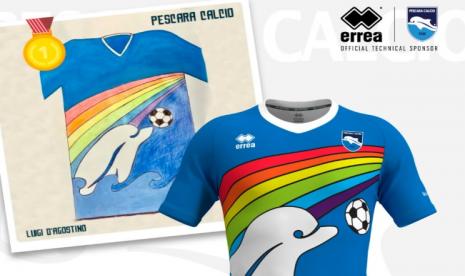 Desain kostum Pescara oleh Luigi D