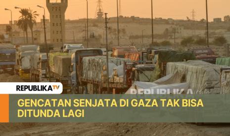 Desakan untuk segera dicapainya gencatan senjata di Gaza tidak bisa ditunda lagi, dengan alasan kemanusiaan. 