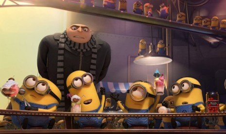 Despicable Me 2. Ini Lima Film yang menjadikan villain sebagai tokoh utama.