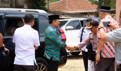 Detik-detik saat pelaku hendak menyerang Menko Polhukam Wiranto.