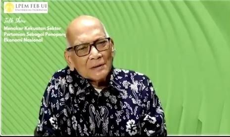 Dewan Guru Besar Fakultas Ekonomi dan Bisnis Universitas Indonesia, Prof. Dorodjatun Kuntjoro Jakti meminta semua elemen bangsa untuk menjaga dan merawat ketersediaan pangan nasional yang sejauh ini masih dalam kondisi baik. Menurutnya, kebutuhan pangan mutlak dipenuhi secara berkelanjutan karena makanan adalah sumber utama dari berbagai kehidupan.