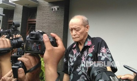 Dewan Pengarah Unit Kerja Presiden Pembinaan Ideologi Pancasila (UKP-PIP)  dan mantan ketua umum PP Muhammadiyah, Buya Syafii Maarif. 