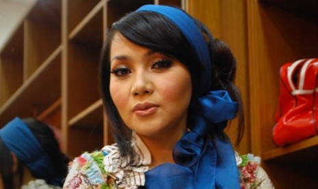 Dewi Gita.(Foto:Panca / Republika)