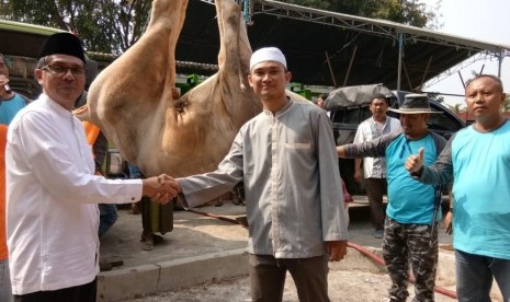 Di lingkungan Pertamina RU VI Balongan, Ketua BDI RU VI Asrinur menyebutkan,  jumlah toal hewan kurban yang dihimpun dari tiga masjid yang dikelola Badan Dakwah Islam (BDI) Pertamina RU VI Balongan mencapai 33 sapi dan 67 kambing. Dari jumlah itu, yang disembelih di halaman Masjid Sabilul Muttaqin Bumi Patra mencapai 19 ekor sapi dan 55 ekor kambing.