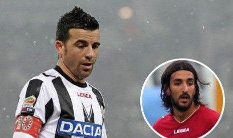 Di Natale (kiri). Morossini kanan (dalam lingkaran)