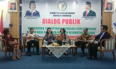 Dialog publik tentang kekerasan seksual di Universitas Bengkulu.