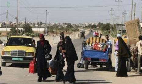 Dibukanya pintu perbatasan Rafah mendong para relawan Aljazair untuk bergerak ke Gaza.