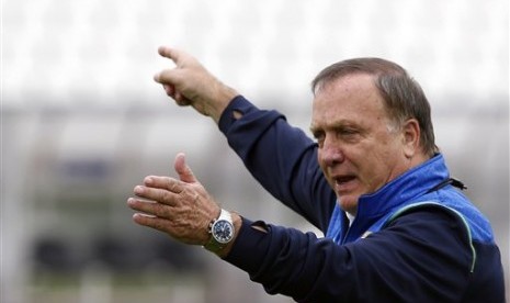 Pelatih asal Belanda, Dick Advocaat.