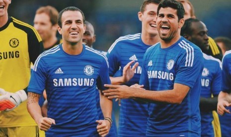 Diego Costa dan Cecs Fabregas.