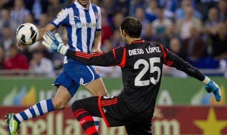 Diego Lopez (kanan)