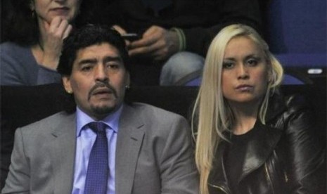 Diego Maradona dan Victoria Ojeda