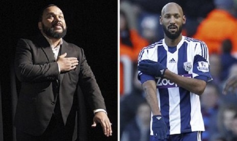 Dieudonne M'bala dan Nicolas Anelka