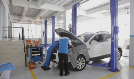 Diler Chevrolet baru di Bintaro.