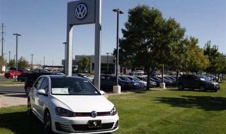 Diler mobil Volkswagen di Colorado, Amerika Serikat.