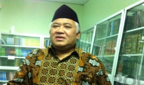 The Chairman of the Center for Dialogue and Cooperation Among Civilizations (CDCC), Din Syamsuddin.