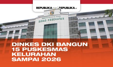 Dinkes DKI akan bangun 15 puskesmas tingkat kelurahan sampai 2026.