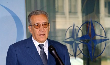 Diplomat kawakan Aljazair Lakhdar Brahimi