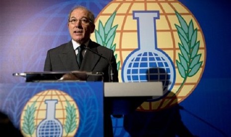 Director General of the Organization for the Prohibition of Chemical Weapons Ahmet Uzumcu (file photo)