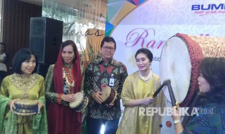 Direksi Bank BTN membuka Ramadhan Fair 2017 di Menara BTN, Jakarta, Senin (12/6). 