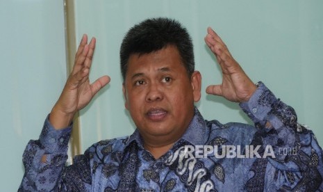 Direktur Amil Zakat Nasional (BAZNAZ) Arifin Purwakananta. (Republika/Darmawan) 