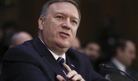 Direktur baru CIA Mike Pompeo.