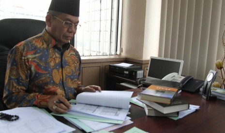 Direktur Bina Haji Ditjen Penyelenggaraan Haji dan Umroh, Khoirizi H Dasir, mengingatkan petugas haji diminta membimbing ibadan dan bacaan jamaah haji