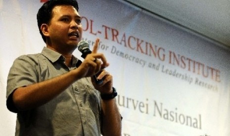 Direktur Eksekutif Poltracking Indonesia, Hanta Yuda.