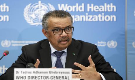 Direktur Jenderal Organisasi Kesehatan Dunia (WHO) Tedros Adhanom Ghebreyesus mengapresiasi perkembangan penelitian vaksin Covid-19.