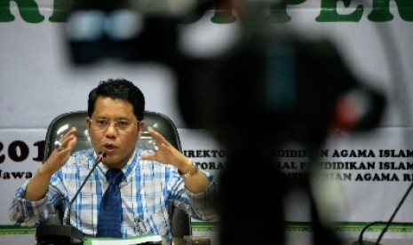 Direktur Jenderal Pendidikan Islam Kemenag Kamaruddin Amin.