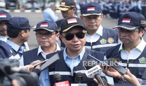 Direktur Jenderal Penyelenggaraan Haji dan Umrah (Dirjen PHU) Kementerian Agama (Kemenag) Hilman Latief