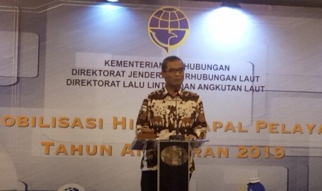 Direktur Jenderal Perhubungan Laut, R Agus H Purnomo.