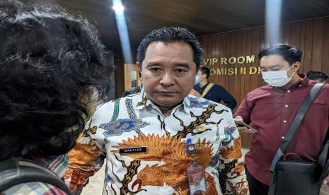 Direktur Jenderal Politik dan Pemerintahan Umum (Dirjen Politik dan PUM) Kementerian Dalam Negeri (Kemendagri) Bahtiar 