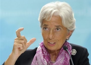 Direktur Pelaksana IMF Christine Lagarde.