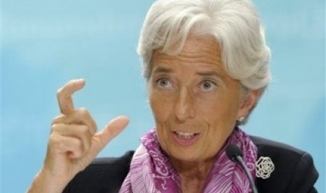 Direktur Pelaksana IMF Christine Lagarde.