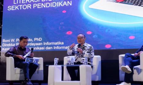 Direktur Pemberdayaan Informatika Kemenkominfo, Bonifasius Wahyu Pudjianto.