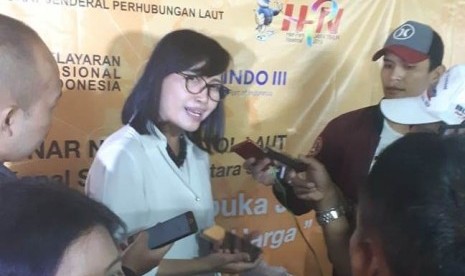 Direktur Pengolahan dan Pemasaran Hasil Peternakan (PPHNak) Kementan, Fini Murfiani 