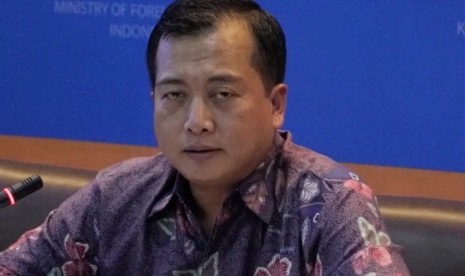 Direktur Perlindungan WNI dan Bantuan Hukum Indonesia Kementerian Luar Negeri Lalu Muhammad Iqbal 